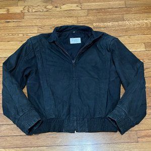 Andrew Marc Black Men's Zip-Up Jacket